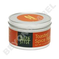 Toasted spice rub container label printing 