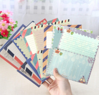 Customized Printed Stationery Writing Paper With Envelopes